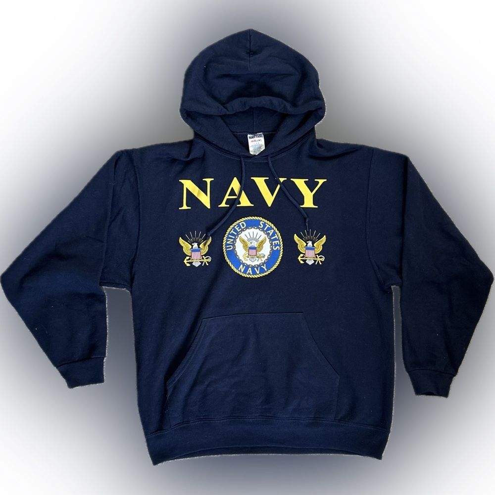 United States Navy Hoodie Sweatshirt Men’s Size L
